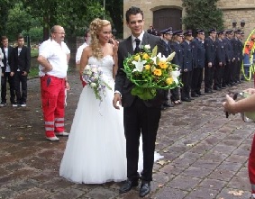 Hochzeitspaar Melanie und Ralf Hermann
