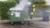 B1 - Müllcontainerbrand