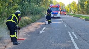 G1 - Austritt Diesel/Öl Verkehrsunfall