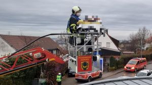 H1 - Rettung mit DLK Gebäude