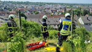 H1 - Rettung mit DLK Gebäude