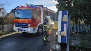 B1 - Feuer/Rauch Müllbehälter