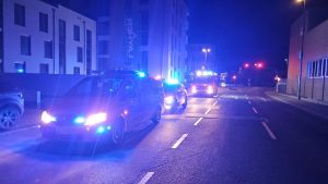 H1 - Rettung mit DLK Gebäude