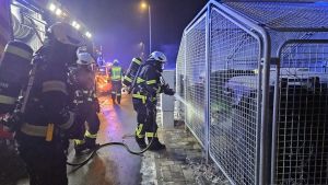 B1 - Feuer/Rauch Müllbehälter