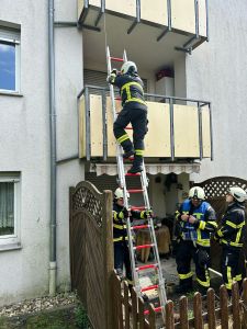 H1 - Rettung Tier eingeschl. Gebäude