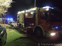 B2 - Gartenhausbrand