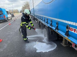 B1 - Nachschau Brand LKW