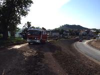 B2 - Gartenhausbrand