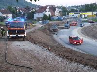 B2 - Gartenhausbrand