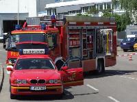H2 - Verkehrsunfall mit eingeklemmter Person