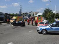 H2 - Verkehrsunfall mit eingeklemmter Person