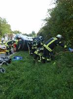 H2 - Verkehrsunfall mit eingeklemmter Person