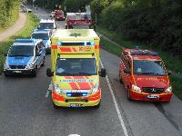 H2 - Verkehrsunfall mit eingeklemmter Person
