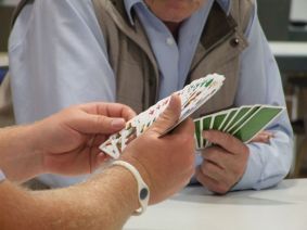 Binokelspieler