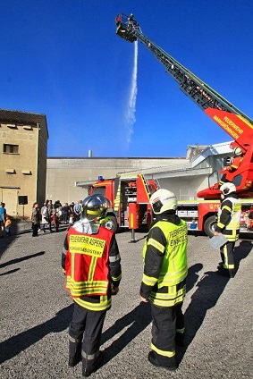 Hauptübung der Freiwilligen Feuerwehren Asperg & Lure 2018